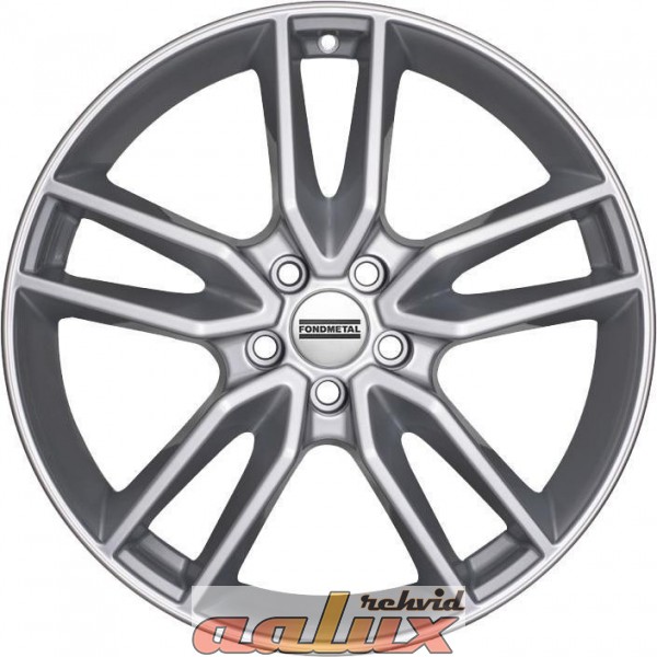 Fondmetal Koros Glossy Silver 7,5x17 5x112 ET45 CB66,6 R14 750 kg RF09271